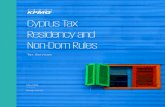 Cyprus Tax Residency and Non-Dom Rules · this brochure the reader can discover the endless opportunities and the many benefits that Cyprus has to offer to families and businesses