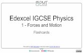 Edexcel IGCSE Physics...Flashcards - Topic 1 Forces and Motion - Edexcel Physics IGCSE PMT Education ...