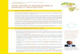 THE AFRICA RENEWABLE ENERGY 12/11/2017 ¢  climate nance, the Africa Renewable Energy Initiative is in