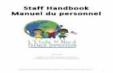 StaffHandbook% Manueldupersonnel% · 1 L’Etoile du Nord French Immersion Employee Handbook, St. Paul Public Schools, Updated: 8-31-17 StaffHandbook% Manueldupersonnel% % 201772018%