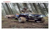 ATV Genuine Options 2016...2016/03/11  · Protector de faros delanteros alta resistencia • Plancha de acero soldada y construcción tubular • Ofrece protección a los faros •