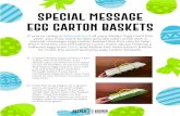 Special Message Egg Carton Baskets Freebie · egg carton baskets until they’ve found enough eggs to complete the whole message! (Note: You’ll need to write the letters on your