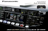AJ-PD500...*1: AVC-ULTRA is the name of Panasonic's professional video codec family. The AJ-PD500 does not support all of the formats included in the AVC-ULTRA family. *2: Available