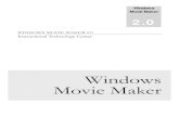 Windows Movie Maker - Sultan Abdul Halim Hospital · PDF file Windows Movie Maker 2.0 Understanding collections and clips Collections are libraries that contain the different video,