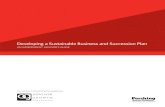 Developing a Sustainable Business and Succession Plan · developIng A sustAInAble busIness And successIon plAn: An Independent AdvIsor’s guIde 9 business planning: charting your