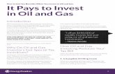 How to Get Tax Benefits When You Invest in Oil and …...How to Get Tax Benefits When You Invest in Oil and Gas “I offset $250,000 of taxable income last year using my oil and gas