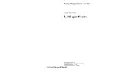 Legal Services Litigation · Litigation in Which the United States Has an Interest, page 16 Response to subpoenas, orders, or requests for witnesses • 7–12, page 16 Expert witnesses