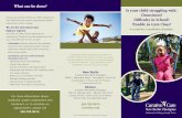What can be done? Is your child struggling with ... · & oral motor therapies – also specializing in sports rehabilitation and post-concussion therapy. New Berlin Curative New Berlin