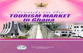 PREFACE - statsghana.gov.gh · PREFACE This second edition of the report on Tourism Market Trends in Ghana is one of the Ghana Statistical Service’s series of reports on domestic