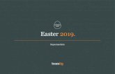 Easter 2019. - ITG · impressive over Easter, working at full capacity to promote craft ideas and recipes to keep customers tuned in, meaning they wouldn’t miss its ‘Easter 6’