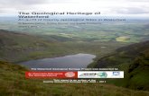 The Geological Heritage of Waterford - COVER · 7. Quaternary 8. Lower Carboniferous 9. Upper Carboniferous and Permian 10. Devonian 11. Igneous intrusions 12. Mesozoic and Cenozoic