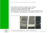 Sedimentological and reservoir geological developments of … · conditions, provenance and mode of transportation of Triassic/Jurassic strata in evolving rift basin setting in Stord