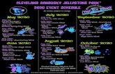 Cleveland Sandusky Jellystone Park™ 2020 Event Schedule · May 1st- May 8th- May 15th- May 22nd- May 29th- June 5th- June 12th- June 19th- June 26th July 3rd-July 10th- July 17th-
