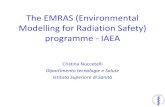 The EMRAS (Environmental Modelling for Radiation Safety ...dati.arpa.fvg.it/.../Chernobyl_25/presentazioni_convegno/NUCCETELL… · The objectives of EMRAS in environmental modelling