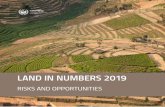 LAND IN NUMBERS 2019 - catalogue.unccd.int in numbers_2 new-web.pdf · The annual global cost of land degradation due to land use change and reduced cropland and rangeland productivity