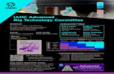 IADC Advanced Rig Technology Committee · 12.05.2016  · Spring 2016 IADC Advanced Rig Technology Committee To improve safety and efficiency ... communication, remote real-time monitoring