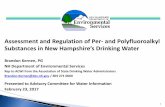 Assessment and Regulation of Per- and Polyfluoroalkyl ......Feb 23, 2017  · -PE sampling -Split sampling EPA HQ recently provided guidance . 29 . Branched Isomer . Linear Isomer