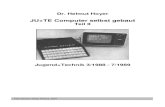 JU+TE Computer selbst gebaut Teil IIjutecomp2.pdf · JU+TE Computerclub 3/1988 JU+TE 3/1988, Seiten 232-235 4 abhängig von der betätigten Taste. Danach wird mit CALL %FCBB der so
