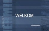 WELKOM...2018/02/22  · Programma 09.50 Welkom Jan Willem van Hoogstraten 10.05 Introductie EZK 10.15 Green Deal UDG & Risicobeheersing: Veilig en verantwoord 11.00 Maak kennis met