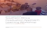 LESSONS LEARNED REPORT Southern Graduation Approach …€¦ · Graduation Approach Learning Workshop Solwezi, Zambia, June 25-27, 2019 . June 2019 Trickle Up | SAGA Lessons Learned