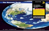 The Dynamic Earth CHAPTERplanet, and violent eruptions blow the tops off of volcanoes. Hurricanes batter beaches and change coastlines. Earthquakes shake the ground and topple buildings