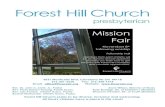 Forest Hill Church seeks to be diverse, inclusive and ...€¦ · November 8, 2015 at 11:00 am Welcome! Thank you for joining us today for worship. If you are visiting, please join