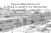 Introduction to Local Land Use Boards - NH.gov · ii. Planning Board Handbook iii. Board of Adjustment Handbook 2. Attorney General’s Memorandum on the Right to Know Law 3. Trainings