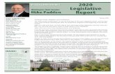 th LEGISLATIVE DISTRICT 2020 Legislative Mike Padden Reportmikepadden.src.wastateleg.org/wp-content/uploads/... · budget was passed in April 2019, there was no real property- or