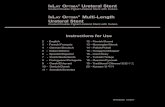 InLay OptIma Multi-Length Ureteral Stent · PDF file 2 InLay OptIma® Ureteral Stent Coated Double Pigtail Ureteral Stent with Suture InLay OptIma® Multi-Length Ureteral Stent Coated