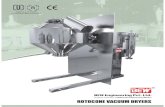 RCVD-Rotocone Vacuum Dryerbifriendsengg.com/images/RCVD-Rotocone-Vacuum-Dryer.pdf · 2016. 11. 25. · ROTOCONE VACUUM DRYER ROTOCONE VACUUM DRYERS This multipurpose drying unit is