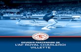 DEVENIR PARTENAIRE DE L’AF ROYAL CHARLEROI VILLETTE · Parc de la Villette à Marcinelle. Dès sa création, il s’impose comme l’un des meilleurs clubs belges de tennis de table.
