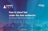 How to stand fast under the data avalanche - ATPCO · 10/2/2019  · FareManager Centralized Agency Control Record. Carrier-Imposed Fees (YQ/YR) Fare Builder. Express Contracts. ...