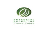 P4 · 2019. 5. 7. · P4 The Botanical Expertise Pierre Fabre Approach P10 Indicators P6 The four founding principles P6 P8 P12 P14 Innovate Guarantee Preserve Respect P16 Twelve