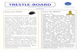 TRESTLE-BOARD · Volume 17, Issue 9 Ridge Masonic Lodge No. 398 Floral City, FL September 2014 Our Web Site ties. how nice it was to have a lot of your TRESTLE-BOARD From the EAST