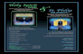Holy Spirit St. Philip...Holy Spirit and St. Philip Church Sixth Sunday in Ordinary Time February 17, 2019 Saturday, February 16 – The Vigil of the Sixth Sunday in Ordinary Time