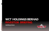 Building Values - WCT Holdings Berhadcontent.wct.com.my/quarterly/2013/3q2013.pdf · 3Q 2013 Vs 3Q 2012 (9 months) 3Q13 3Q12 % q-q chg Revenue ... Bored Pile & Basement Raft and other