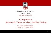 Compliance: Nonprofit Taxes, Audits, and Reporting · Compliance: Nonprofit Taxes, Audits, and Reporting Dr. Alicia Schatteman ... nonprofits today 9% Source: Coffman (2006)Money