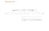 Fachhochschule Dortmund - MODULHANDBUCH...Witt, K.-J.: Grundbau-Taschenbuch. Teile 1-3, Ernst & Sohn, 2009 Schweißtechnik im Maschinen- und Anlagenbau 11 Schweißtechnik im Maschinen-