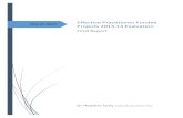 Effective Practitioner Funded Projects 2013-14 Evaluation... · Effective Practitioner Funded Projects Evaluation March 2015 1 Executive summary The Effective Practitioner (EP) initiative