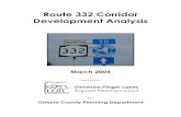 Route 332 Corridor Development Analysis · Route 332 Corridor Development Analysis - List of Tables, Maps, and Images . Route 332 Corridor Development Analysis - Page 1 of 24 Genesee/Finger