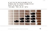 1983 GOVERNMENT PROCUREMENT IN JAPAN: t THE WAY IN···aei.pitt.edu/13545/1/13545.pdf · 2012. 9. 5. · This publication is also available in the following languages: DA DE GR FR