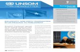 unsom.unmissions.org ISSUE 15 | QUARTERLY …...without fear or favour,” he added. “As the country responds to the COVID-19 pandemic, the need for the media to provide accurate