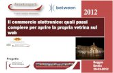 2012 - Camera di Commercio Udine elettronico_120329110… · Un’estensione e-commerce: VirtueMart • VirtueMart è un’applicazione per il carrello della spesa virtuale per la