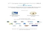 Techniques Séparatives et Procédés Membranaires: Concilier … FrancoFilt 2019.pdf · Keynote 10: Boukary SAWADOGO Institut International d'Ingénierie de l'Eau et de l'Environnement