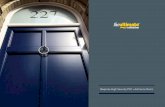 Bespoke High Security PVC-u Entrance Doors...Doors are fitted with a robust 12/14 point multi-lock as detailed below. To prevent cylinder manipulation, They are fitted with a high