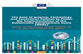 The Role of Science, Technology and Innovation Policies to ... · sustainable industrialisation, while Target 9.5 elevates the role of research and innovation policy well beyond STI