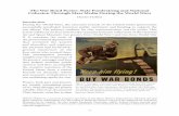 The War Bond Poster: State Fundraising and National ... 7 (2015) Hollins.pdf · that the poster, with its idealized theme, allows us to identify an underlying pattern of shared vision