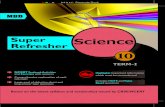 Science - KopyKitab€¦ · Project Manager: Manish Sharma Composition & Layout: Dhirender Singh Negi and Team MBD BOOKS FOR X (C.B.S.E.) MBD Super Refresher English Communicative
