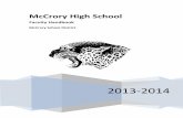 McCrory High School - Amazon Web Services · 2017. 3. 9. · 22,23,26 Calvin Massanelli & G. Stapleton Bearden & J. Kennon Terhune 27,28,29 Norton R. Kidwell & Miley Roberson & Lucas