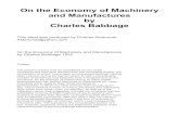 Babbage-Economy of Machinery and Manufacturesstatic.gest.unipd.it/.../Babbage-Economy_of_Machinery_and_Manufac… · Charles Babbage This etext was produced by Charles Aldarondo Aldarondo@yahoo.com